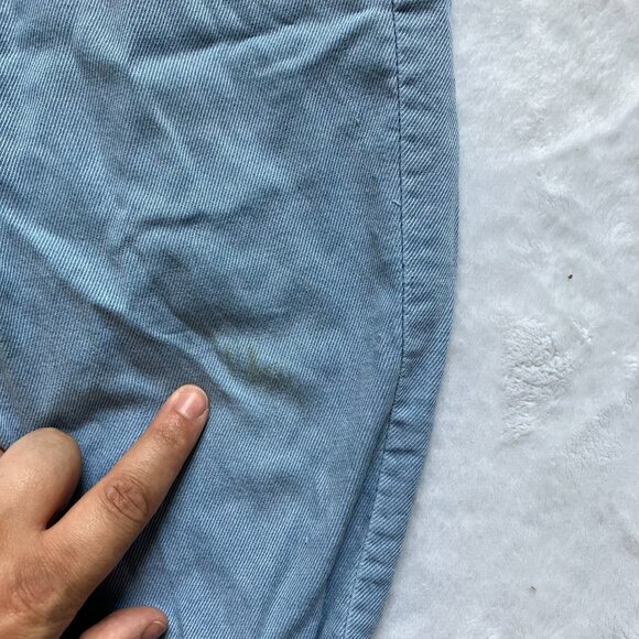 FREE w/ Purchase Denim Jogger Pants Size 110 (4T/5T) | Light Blue Elastic GUC - Picture 7 of 16